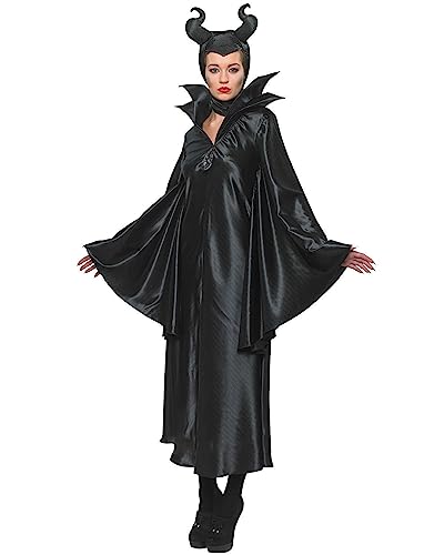 Rubies offizielles Maleficent-Kostüm, Disney-Damen-Schurkinnenkostüm, Kostüm für Erwachsene, Halloween-Kostüm von Rubie´s