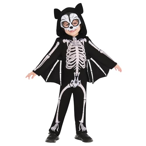 Rubies offizielles Skelett-Fledermaus-Kostüm für Kinder, Größe 5–6 Jahre Rubies offizielles Skelett-Fledermaus-Kostüm für Kinder, Größe 5–6 Jahre von Rubies