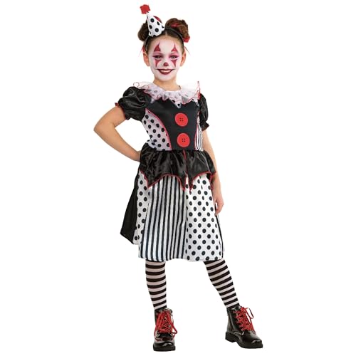 Rubies offizielles einfarbiges Clown-Kleid, Kostüm für Kinder, Größe Alter 5–6 Jahre Rubies offizielles einfarbiges Clown-Kleid, Kostüm für Kinder, Größe Alter 5–6 Jahre von Rubies