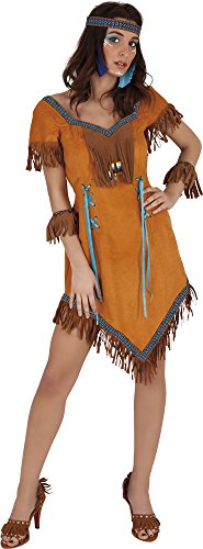 Rubies Cherokee Indianer-Kostüm für Damen, Einheitsgröße (S8231) von Rubies