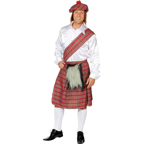 Schottenrock und Mütze Komplett-set Schottenkostüm Schotte Kilt Schottenrock und Mütze Komplett-set Schottenkostüm Schotte Kilt von Rubies