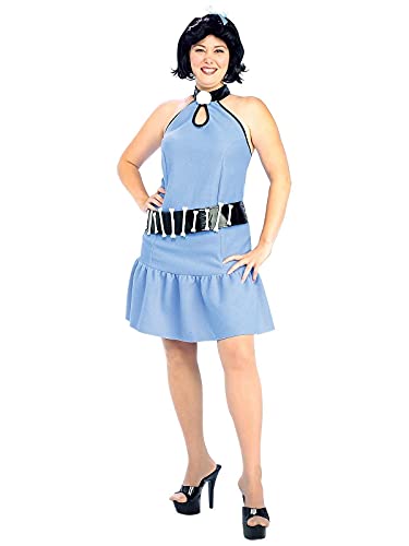 The Flintstones Betty Rubble Kostüm und Perücke, blau, Mehr The Flintstones Betty Rubble Kostüm und Perücke, blau, Mehr von Rubie's