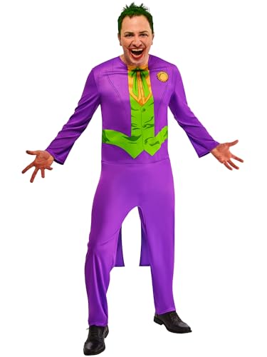 Rubies Offizielles WB Joker-Kostüm, Erwachsenenkostüm, Größe M von Rubies