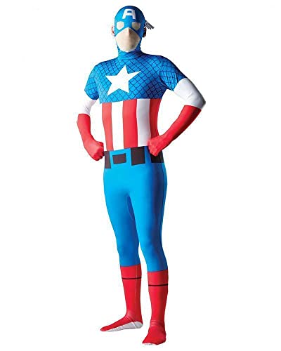 Aptafêtes – cs927536/L – Kostüm – Zweite Haut Captain America – Größe L Aptafêtes – cs927536/L – Kostüm – Zweite Haut Captain America – Größe L von Aptafêtes