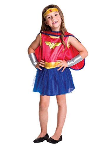 Wonder Womans Classic Girls Toddler Tutu Dress Halloween Costume von Rubie's