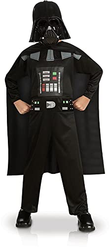 RUBIE'S ST-881660L Star Wars Kostüm Darth Vader (Kinder) – Größe 7-8 Jahre, Jungen, Schwarz, L-7 à 8 ans-122 à 128 cm RUBIE'S ST-881660L Star Wars Kostüm Darth Vader (Kinder) – Größe 7-8 Jahre, Jungen, Schwarz, L-7 à 8 ans-122 à 128 cm von RUBIE'S