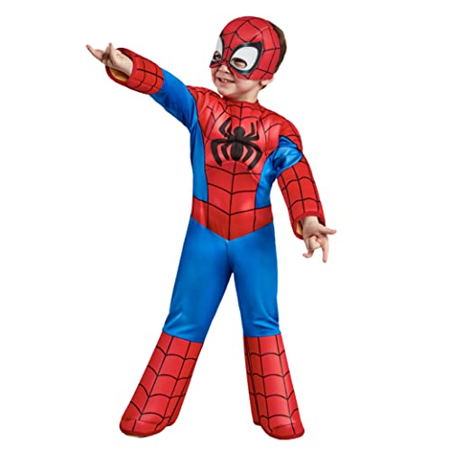 Rubie's Offizielles Luxuskostüm Spider-Man, Marvels Spider-Man und seine außergewöhnlichen Freunde, für Kleinkinder, Kinderverkleidung Halloween Rubie's Offizielles Luxuskostüm Spider-Man, Marvels Spider-Man und seine außergewöhnlichen Freunde, für Kleinkinder, Kinderverkleidung Halloween von Rubie's