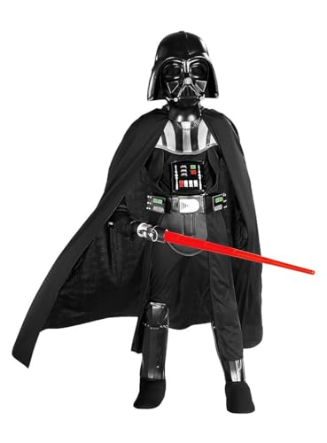 Darth Vader Deluxe Kinderkostüm Star Wars - Kindergröße: 116 - M von Rubies