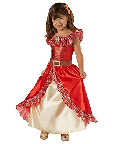 Rubie's 3630039 - Elena Deluxe, Action Dress Ups und Zubehör, S,Rot von Rubies