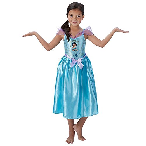 Rubie's Offizielles Disney-Prinzessinnen-Kostüm für Mädchen, Märchen-Jasmin, Größe L von Rubie's