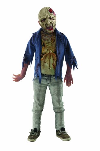 Kostüm Walking Dead: Zombie für Jungen - 5-7 Jahre von Rubies