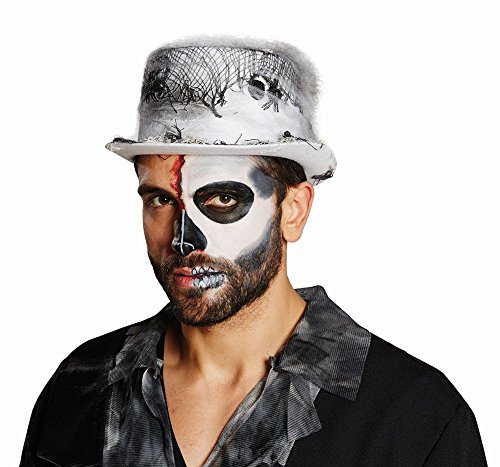 Kostüm Zubehör Halloween Zylinder zu Zombie Dämon Skelett Untoter von Rubies