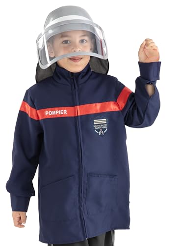 Luxus-Top und Zubehör französischer Feuerwehrmann – 5-8 Jahre Luxus-Top und Zubehör französischer Feuerwehrmann – 5-8 Jahre von Rubies