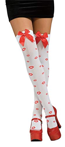 Red Lip Thigh Highs von Rubies
