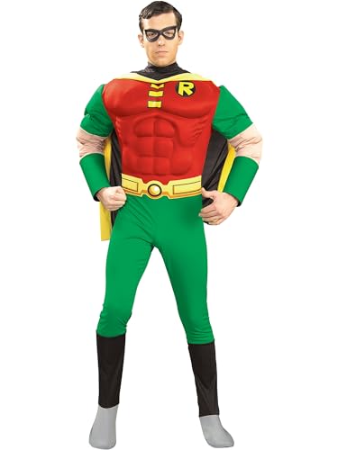 Rubie's 3 888078 - Robin Deluxe Muscle Chest Erwachsener Kostüm, Größe L von Rubie's