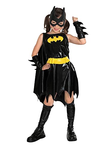 Rubie's Deluxe Batgirl - Super Heroes - Kinder-Kostüm - Klein - 117cm Rubie's Deluxe Batgirl - Super Heroes - Kinder-Kostüm - Klein - 117cm von Rubies