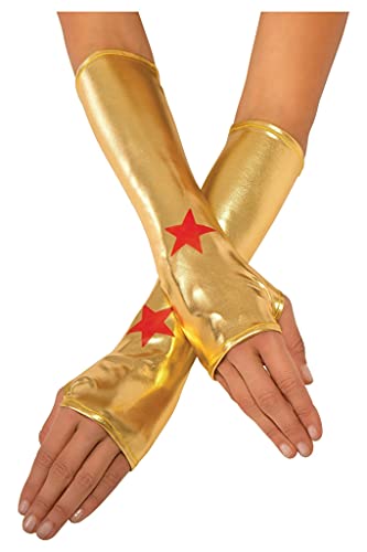 Rubie‘s Offizielle DC Wonder Woman Stulpenhandschuhe für Erwachsene von Rubie's