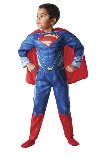 'Rubie 's – Kinder-Kostüm Superman musculoso "Man Of Steel in Box (888342-m) Mehrfarbig von Rubie's