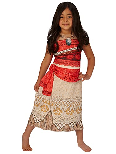 Rubie's SEMO2002 Offizielles Disney Vaiana-Kostüm, Kinderkostüm, Größe S, 3 – 4 Jahre von Rubie´s
