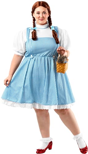 Rubie's Official Dorothy Zauberer von Oz, Kostüm für Damen - Übergröße Halloween von Rubie's