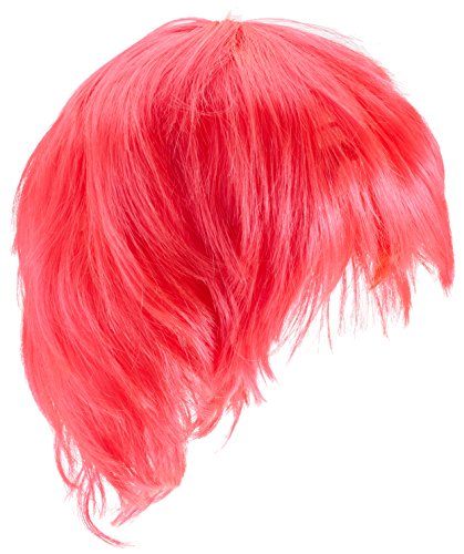 Rubie's S1456 Perücke Techno Kanekalon Hot Pink, Einheitsgröße Rubie's S1456 Perücke Techno Kanekalon Hot Pink, Einheitsgröße von Rubies