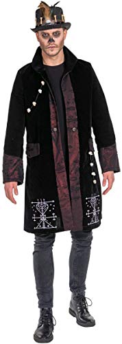 Rubies 14508 - Voodoo Jacke Samtoptik, Halloween Herren Kostüm, Gr. 48-58 (56) von Rubies