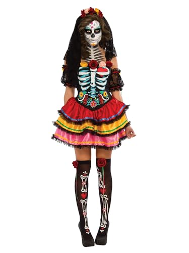 Rubie's 2810622XL Day of the Dead Seniora, Kostüm für Erwachsene, XL von Rubie's