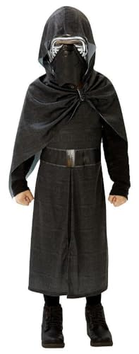 Rubie's 3620261 - EP7 Kylo Ren deluxe child, M (5-6 Jahre), schwarz von Rubie's