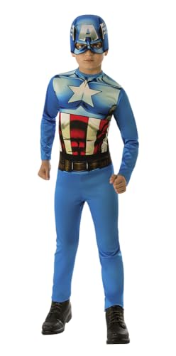 Rubie's Avengers 610759-S Kinderkostüm Captain America, Größe 3-4 Jahre von Rubie's