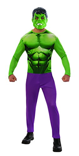 Rubies 820956-XL Hulk kostüm, Herren, Einfarbig, grün, XL von Rubies