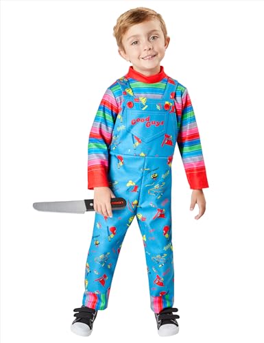 Rubies Child's Play 2 Chucky Kleinkind Schaumstoffmesser Affenkostüm für Halloween Mottopartys, 4T Rubies Child's Play 2 Chucky Kleinkind Schaumstoffmesser Affenkostüm für Halloween Mottopartys, 4T von Rubies