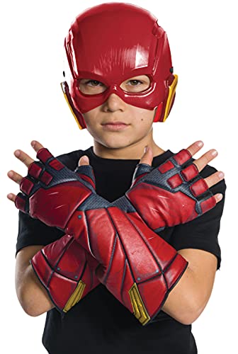 Rubies Flash Kinder Justice League Movie Handschuhe, Einheitsgröße Spain 34255) von Rubies