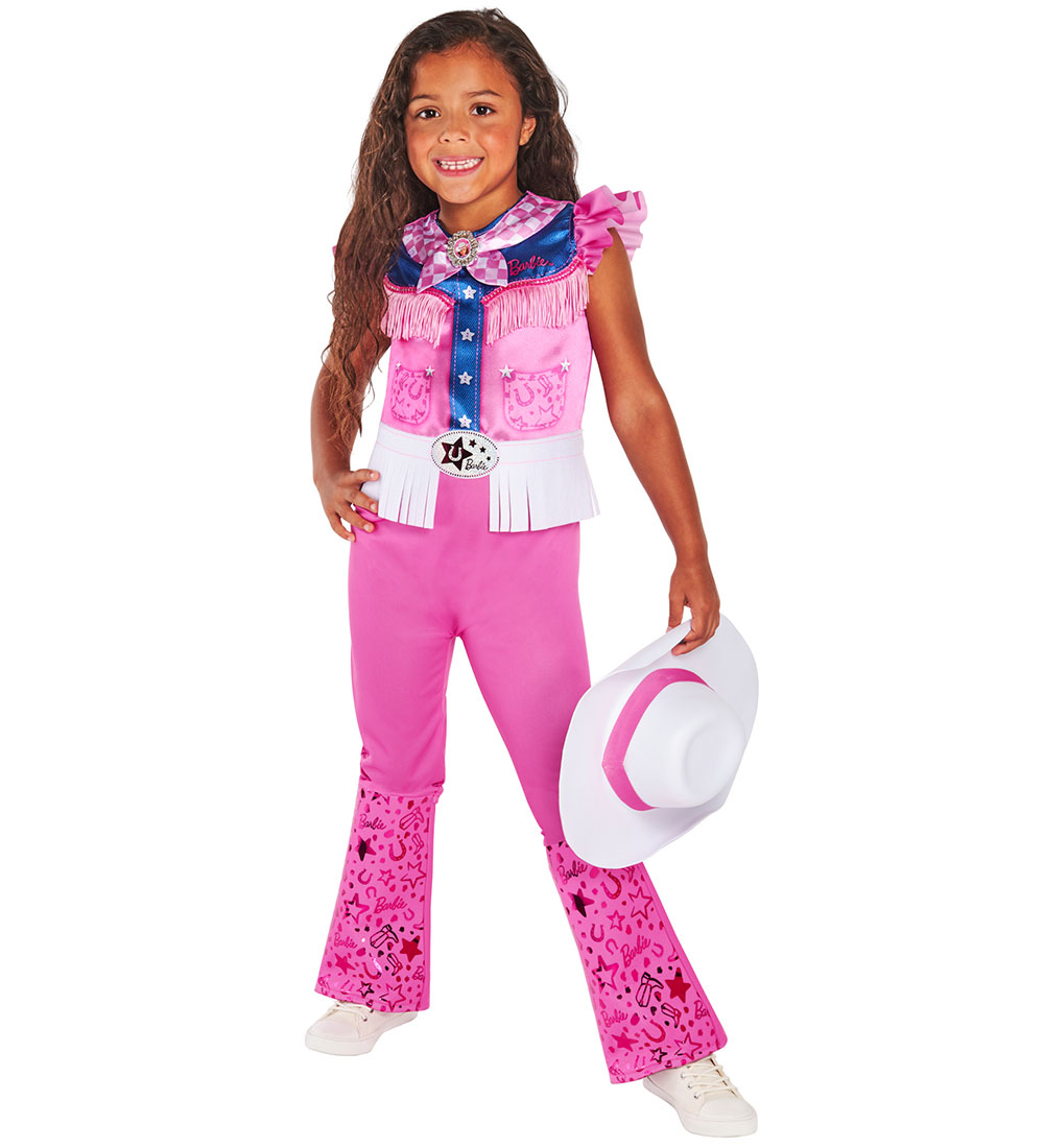 Rubies Kostüm - Barbie Cowgirl - Rubies - 5-6 Jahre (110-116) - Kostüme von Rubies