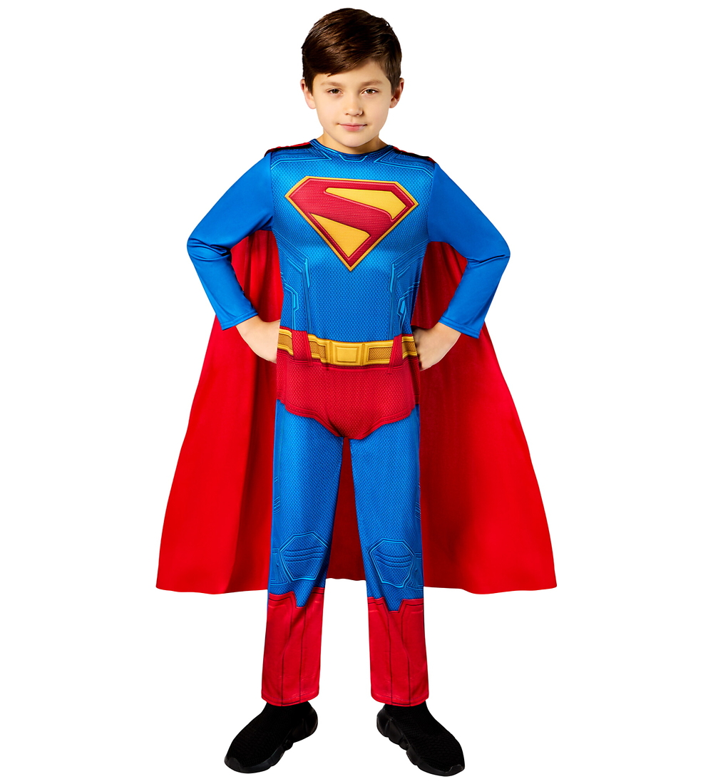 Rubies Kostüm - Deluxe Superman - Rubies - 7-8 Jahre (122-128) - Kostüme von Rubies