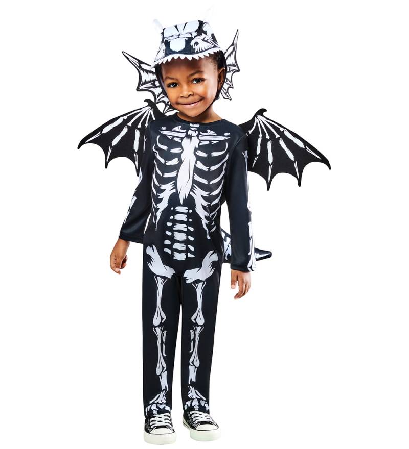 Rubies Kostüm - Drachenskelett - Rubies - 3-4 Jahre (98-104) - Kostüme von Rubies