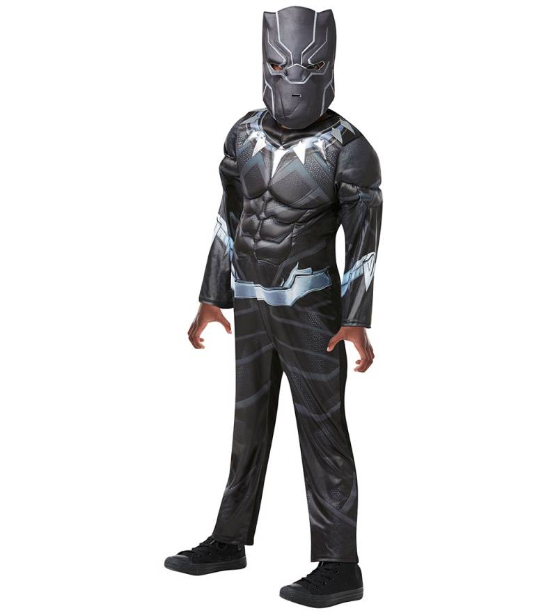 Rubies Kostüm - Marvel's Black Panther Deluxe - Rubies - 3-4 Jahre (98-104) - Kostüme von Rubies