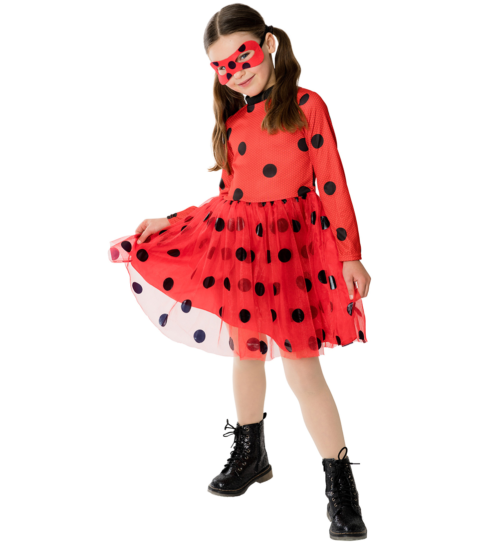 Rubies Kostüm - Miraculous Ladybug Tutu Dress & Mask - Rubies - 5-6 Jahre (110-116) - Kostüme von Rubies