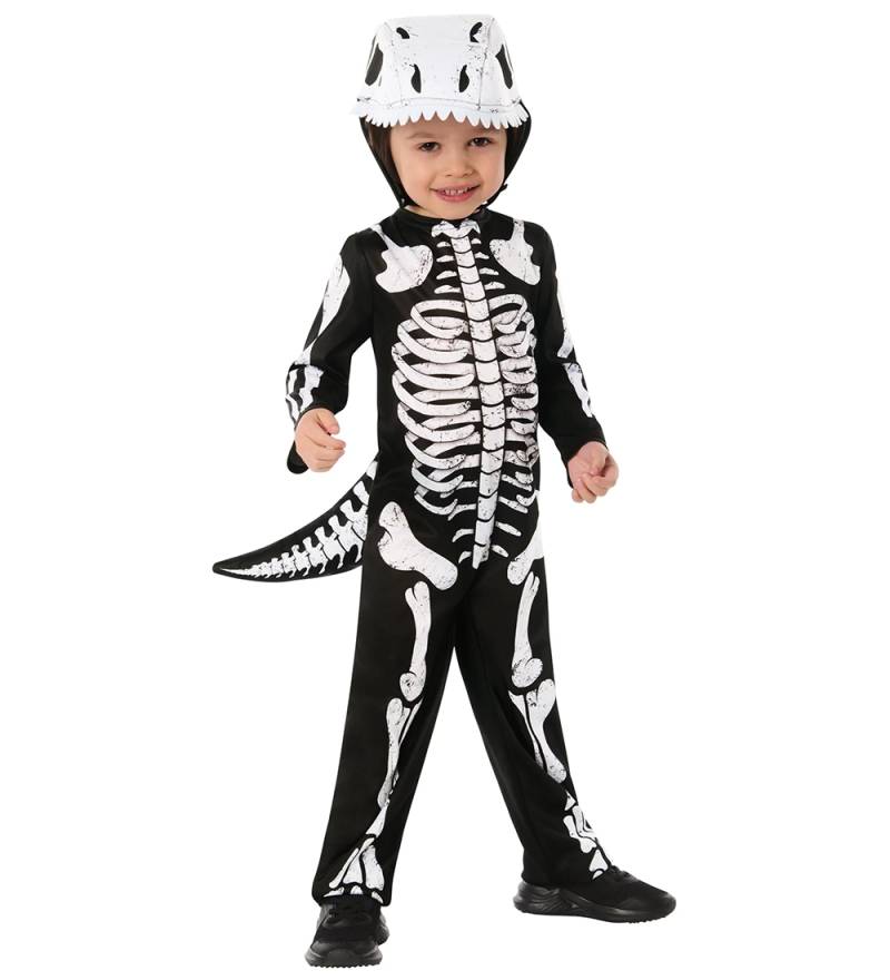 Rubies Kostüm - Skeleton Dinosaur - Rubies - 2-3 Jahre (92-98) - Kostüme von Rubies