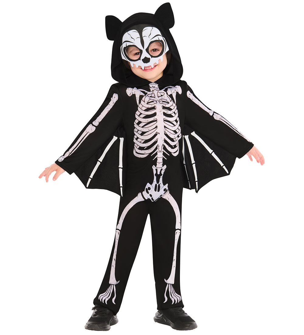 Rubies Kostüm - Skeleton Fledermaus - Rubies - 5-6 Jahre (110-116) - Kostüme von Rubies