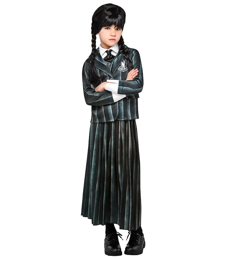 Rubies Kostüm - Wednesday Addams Deluxe School Uniform - Rubies - 9-10 Jahre (134-140) - Kostüme von Rubies