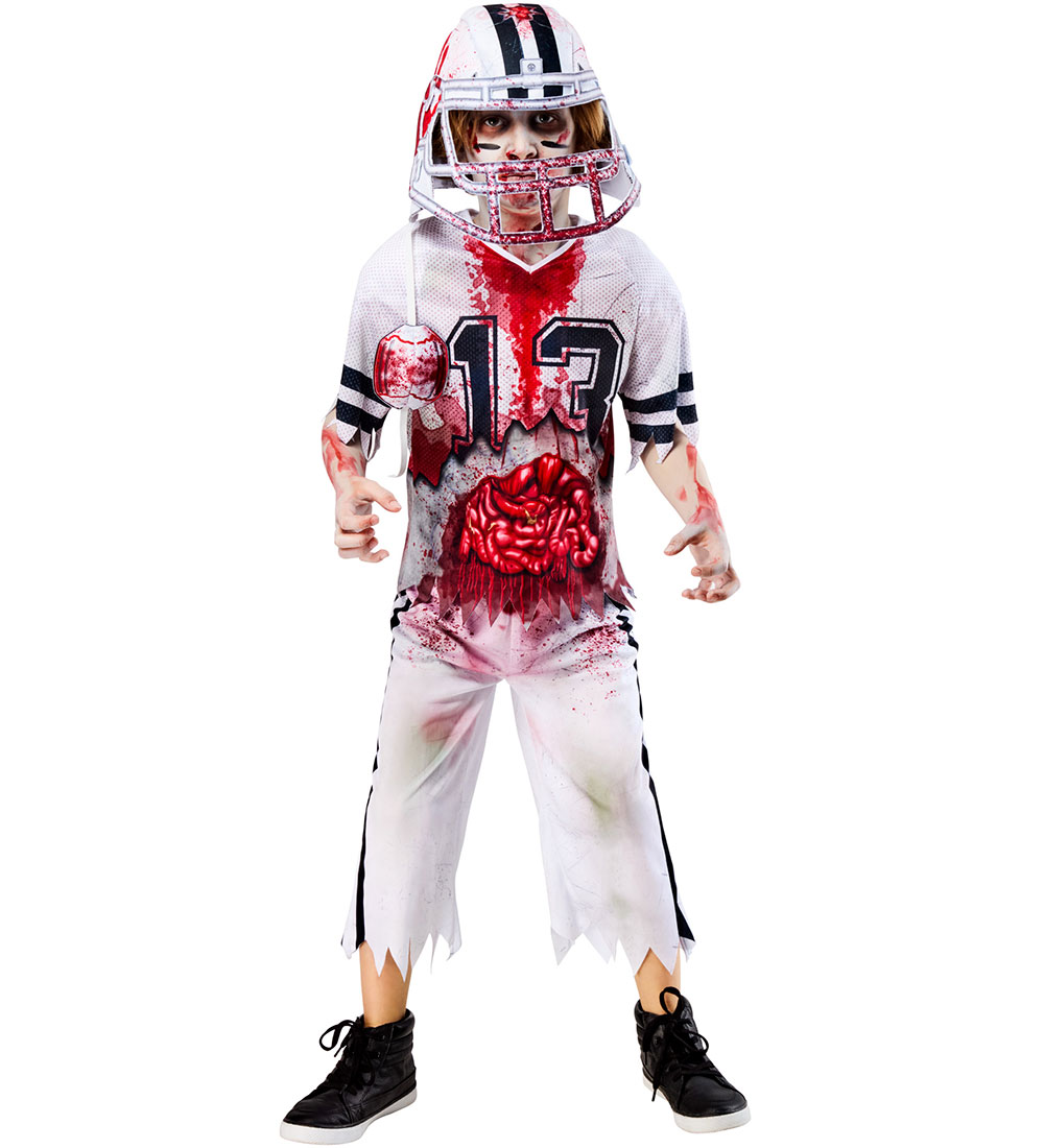 Rubies Kostüm - Zombie-American-Footballer - Rubies - 7-8 Jahre (122-128) - Kostüme von Rubies