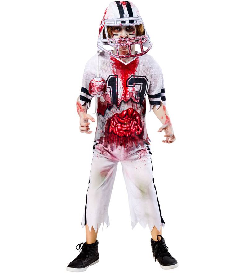 Rubies Kostüm - Zombie-American-Footballer - Rubies - 7-8 Jahre (122-128) - Kostüme von Rubies