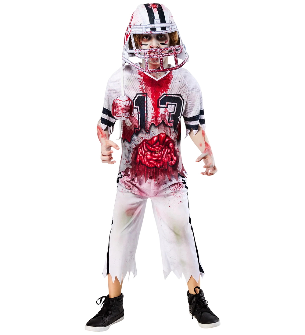 Rubies Kostüm - Zombie-American-Footballspieler - Rubies - 5-6 Jahre (110-116) - Kostüme von Rubies