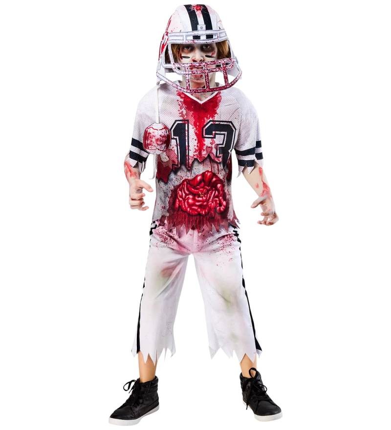 Rubies Kostüm - Zombie-American-Footballspieler - Rubies - 5-6 Jahre (110-116) - Kostüme von Rubies