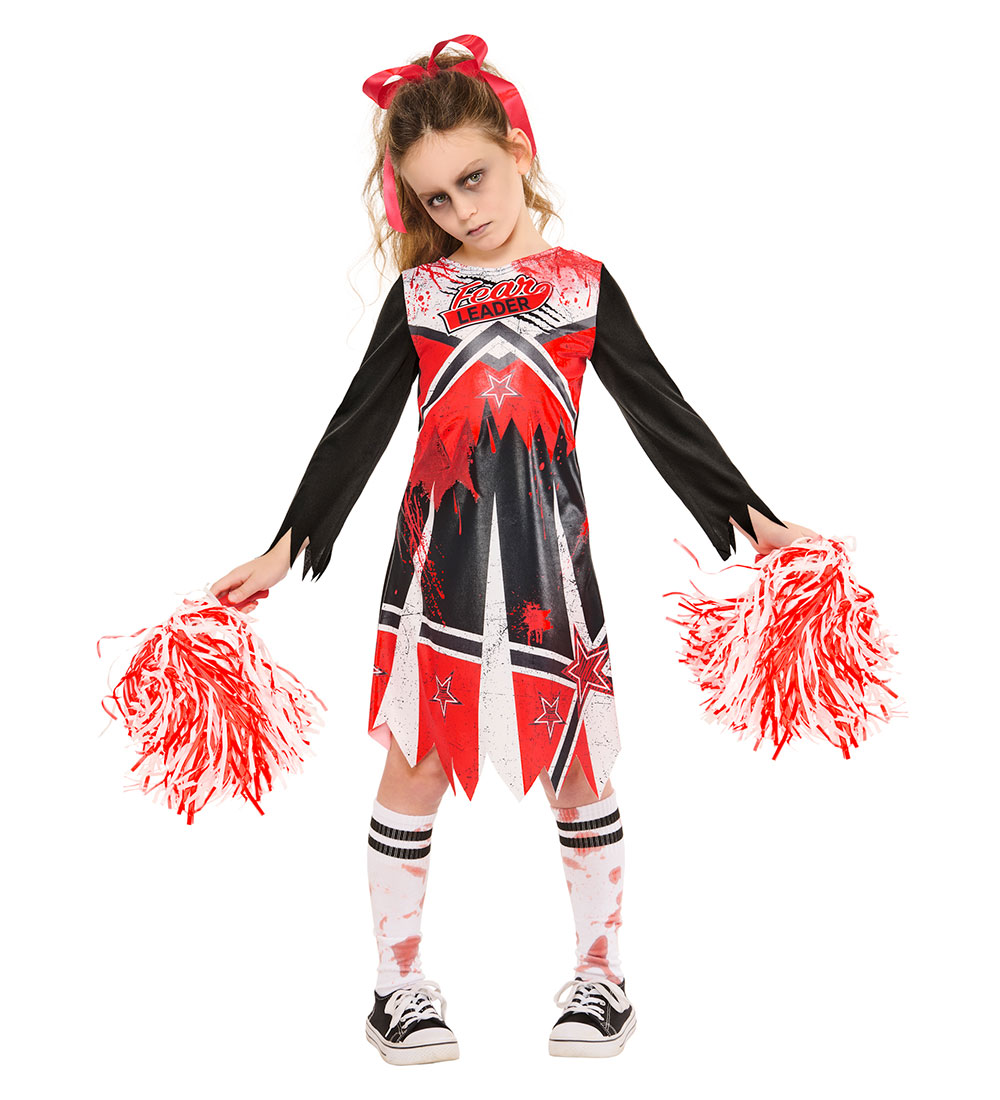 Rubies Kostüm - Zombie Cheerleader - Rubies - 7-8 Jahre (122-128) - Kostüme von Rubies