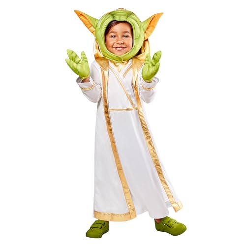 Rubies Offizielles Meister-Yoda-Kleinkindkostüm, Größe 5–6 Jahre Rubies Offizielles Meister-Yoda-Kleinkindkostüm, Größe 5–6 Jahre von Rubies