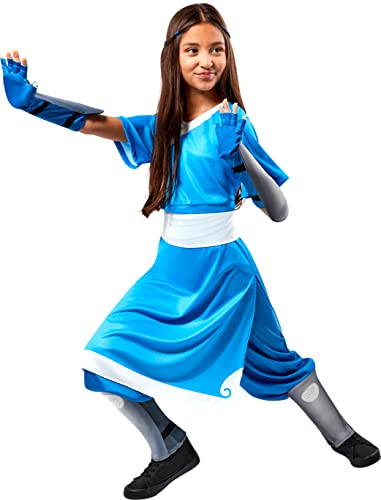 Rubies Offizielles Avatar The Last Airbender Korra Katara Kinderkostüm, Kinderkostüm, Größe Alter 7-8 Jahre Rubies Offizielles Avatar The Last Airbender Korra Katara Kinderkostüm, Kinderkostüm, Größe Alter 7-8 Jahre von Rubies