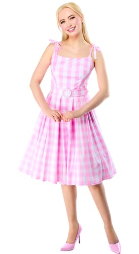 Rubies Offizielles Barbie Perfect Day Kostüm, Erwachsenenkostüm, Größe 44-46 Rubies Offizielles Barbie Perfect Day Kostüm, Erwachsenenkostüm, Größe 44-46 von Rubies