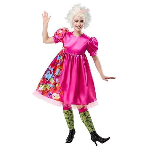 Rubies Offizielles Weird Barbie-Kostüm, Erwachsenenkostüm, Größe 38-40 von Rubies