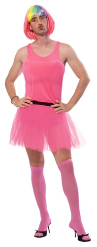 Rubies Rosa Tanzarin für Erwachsene, Top mit Brüsten, Tutu und Socken, offizieller Junggesellenabschied, Karneval, Party, Geburtstag Rubies Rosa Tanzarin für Erwachsene, Top mit Brüsten, Tutu und Socken, offizieller Junggesellenabschied, Karneval, Party, Geburtstag von Rubies